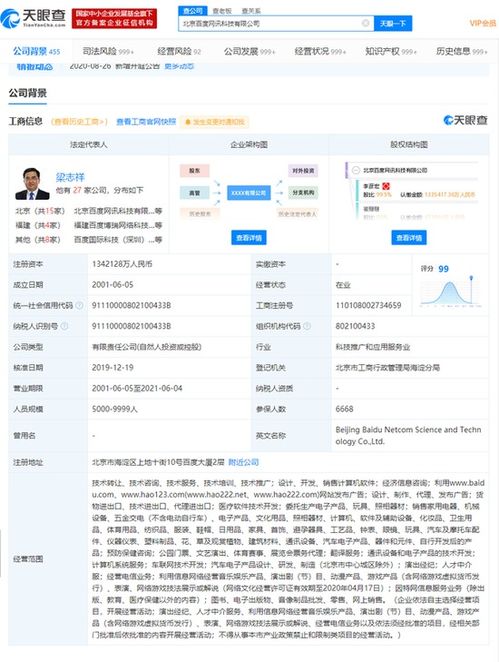 北京網訊科技成被執行人，執行標的70萬元引關注